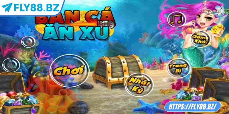 Bắn cá ăn xu là game mô phỏng đại dương sống động